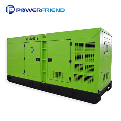 Groupe électrogène silencieux vert diesel du générateur 350kw bas T/MN 413kva d'Iveco