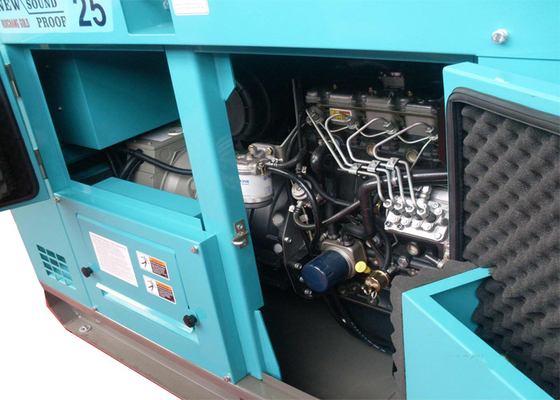 Groupe électrogène diesel silencieux superbe de moteur d'Isuzu Delixi /ABB MCCB