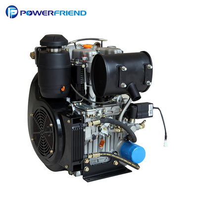 292F Two Cylinder 4-Stroke High Performance Diesel Engines Air Cooled 20HP 15KW