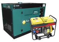 6KVA Diesel Generators With Four Wheels Portable Silent Type Or Open Type Generator Air Cooled