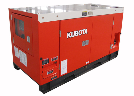 Groupe électrogène diesel du Japon Kubota d'origine, générateur électrique ultra silencieux de diesel de début