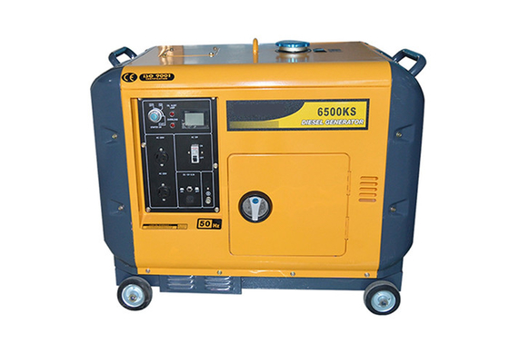 Petits générateurs portatifs silencieux superbes, générateur diesel portatif de 5kva 5000w