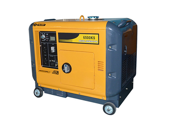 Petits générateurs portatifs silencieux superbes, générateur diesel portatif de 5kva 5000w