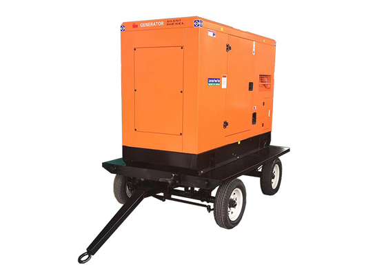 Générateur diesel du générateur 100kva Cummins de remorque de Flexiable 1800 t/mn pour le projet