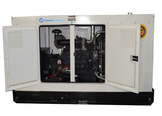 Générateur diesel FPT de 100 KVA Blanc couleur Contrôleur Smartgen MECC Alternateur