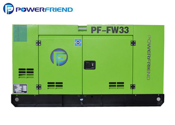 Couleur verte silencieuse de groupe électrogène du moteur 24KW 30KVA de FAWDE avec 4DW92-39D