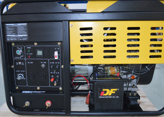 Aérez le générateur diesel refroidi 2V88FAE de soudure des petits générateurs 300A portatifs