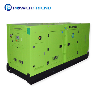 Groupe électrogène silencieux vert diesel du générateur 350kw bas T/MN 413kva d'FPT
