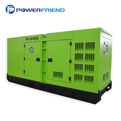 Groupe électrogène silencieux vert diesel du générateur 350kw bas T/MN 413kva d'FPT