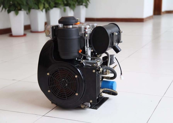 Genset diesel de cylindre à refroidissement par air de 20HP 14KW 292F deux à vendre Philippines