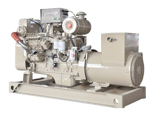 générateur diesel marin d'alternateur de 125kw Stamford 1800 r/min avec la pompe d'eau de mer
